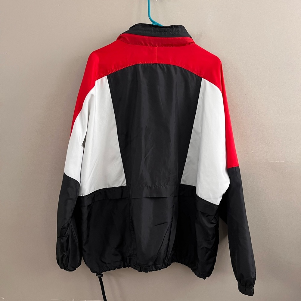 Nike Men’s Black, White & Red Windbreaker Jacket - Picture 2 of 6
